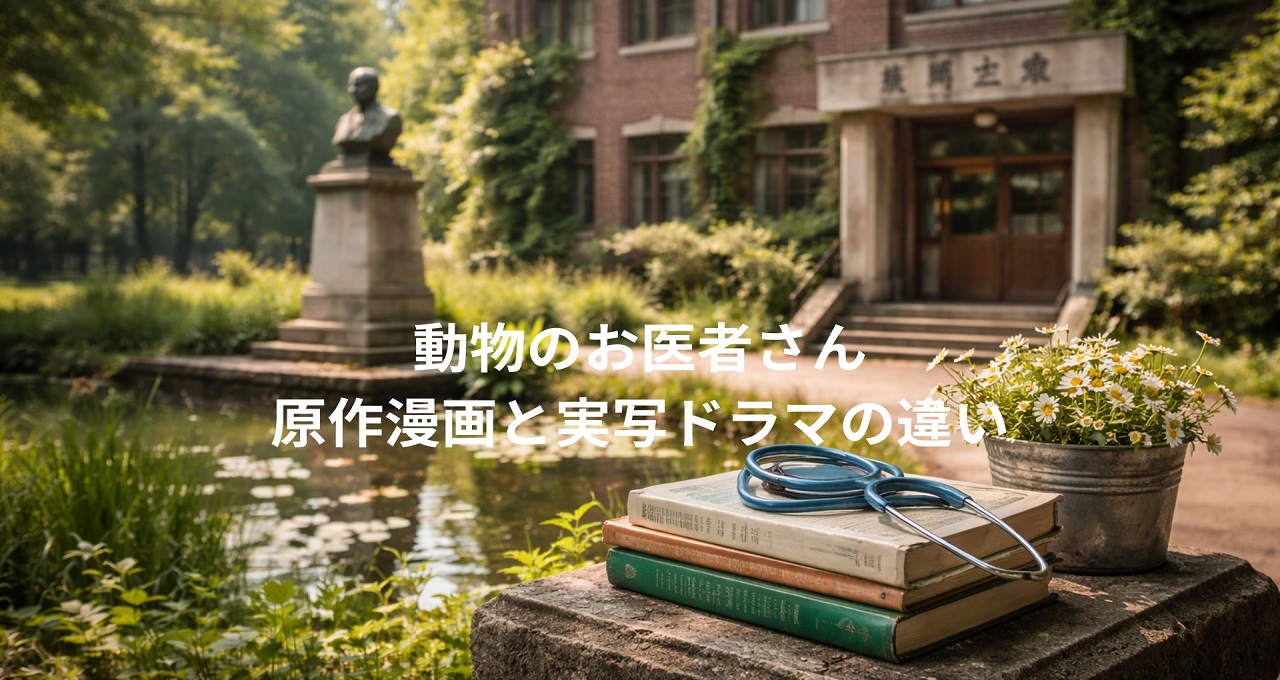 動物のお医者さん｜原作漫画と実写ドラマの気になる違いを徹底解説