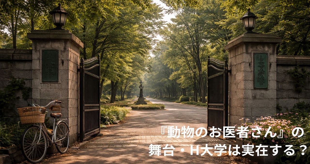 『動物のお医者さん』の舞台・H大学は実在する？モデル施設の現在と聖地巡礼ガイド