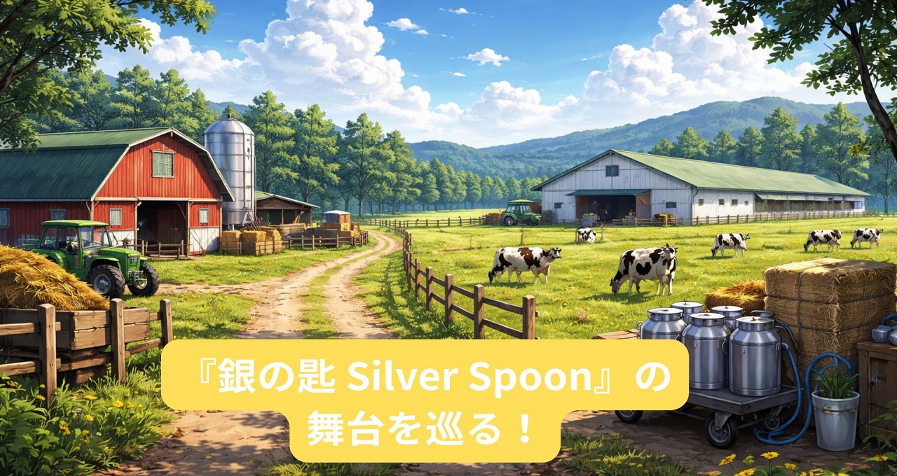 【保存版】『銀の匙 Silver Spoon』の舞台を巡る！帯広ロケ地マップと聖地巡礼ガイド