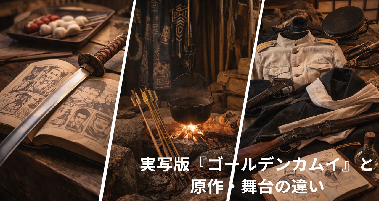 実写版『ゴールデンカムイ』と原作・舞台の違いを徹底解説！物語やキャラクターの再現度とは