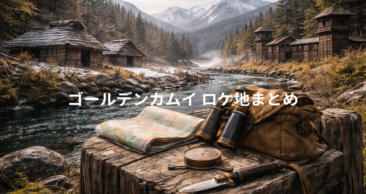 ゴールデンカムイ ロケ地まとめ｜北海道で辿る“生き抜く者たちの物語”聖地巡礼ガイド【全6記事】