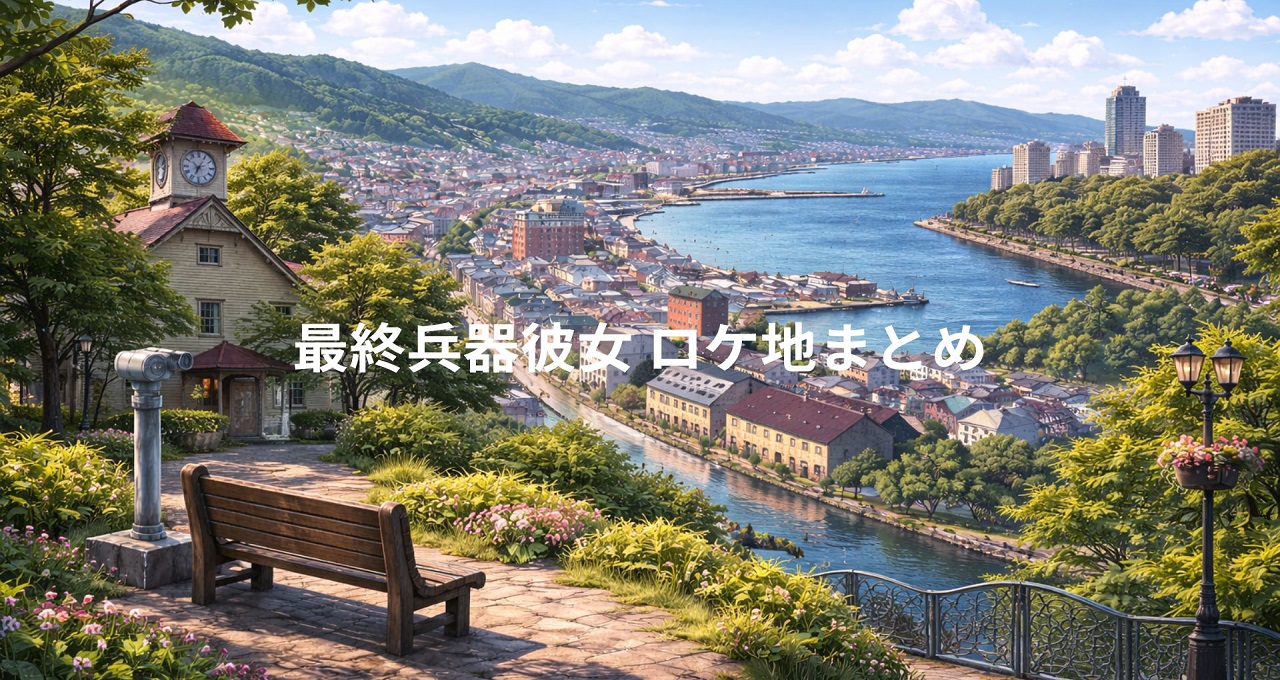 最終兵器彼女 ロケ地まとめ｜小樽・札幌で辿る「約束の場所」聖地巡礼ガイド【全6記事】