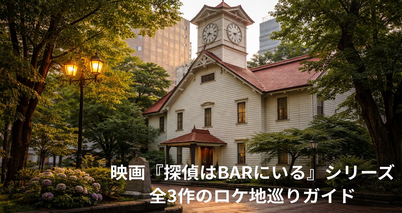 映画『探偵はBARにいる』シリーズ全3作のロケ地巡りガイド：札幌・ススキノの聖地を歩く