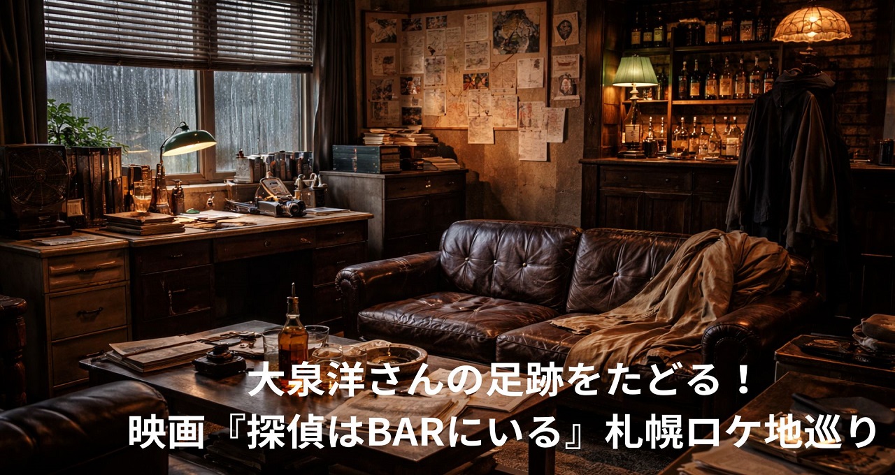 大泉洋さんの足跡をたどる！映画『探偵はBARにいる』札幌ロケ地巡りガイド