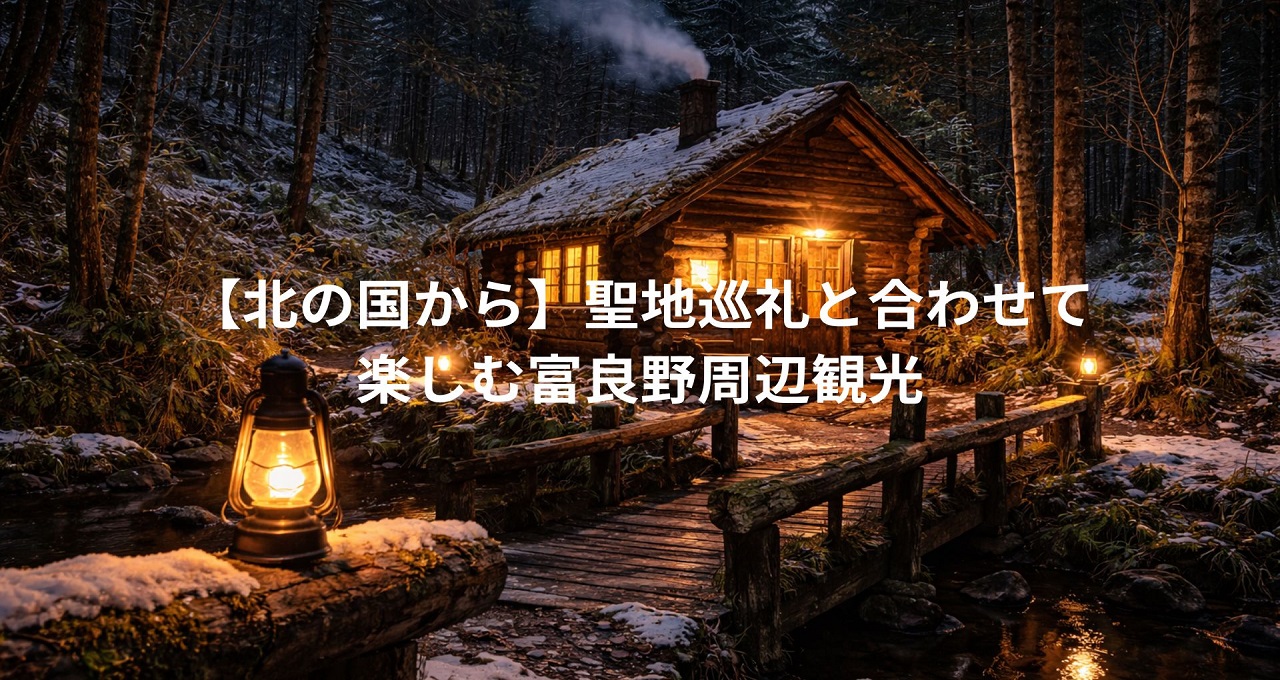 【北の国から】聖地巡礼と合わせて楽しむ富良野周辺観光｜麓郷・ニングルテラス・温泉のおすすめスポット